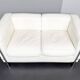 LC2 2-seater sofa by Le Corbusier for Cassina, Italy, 2000s