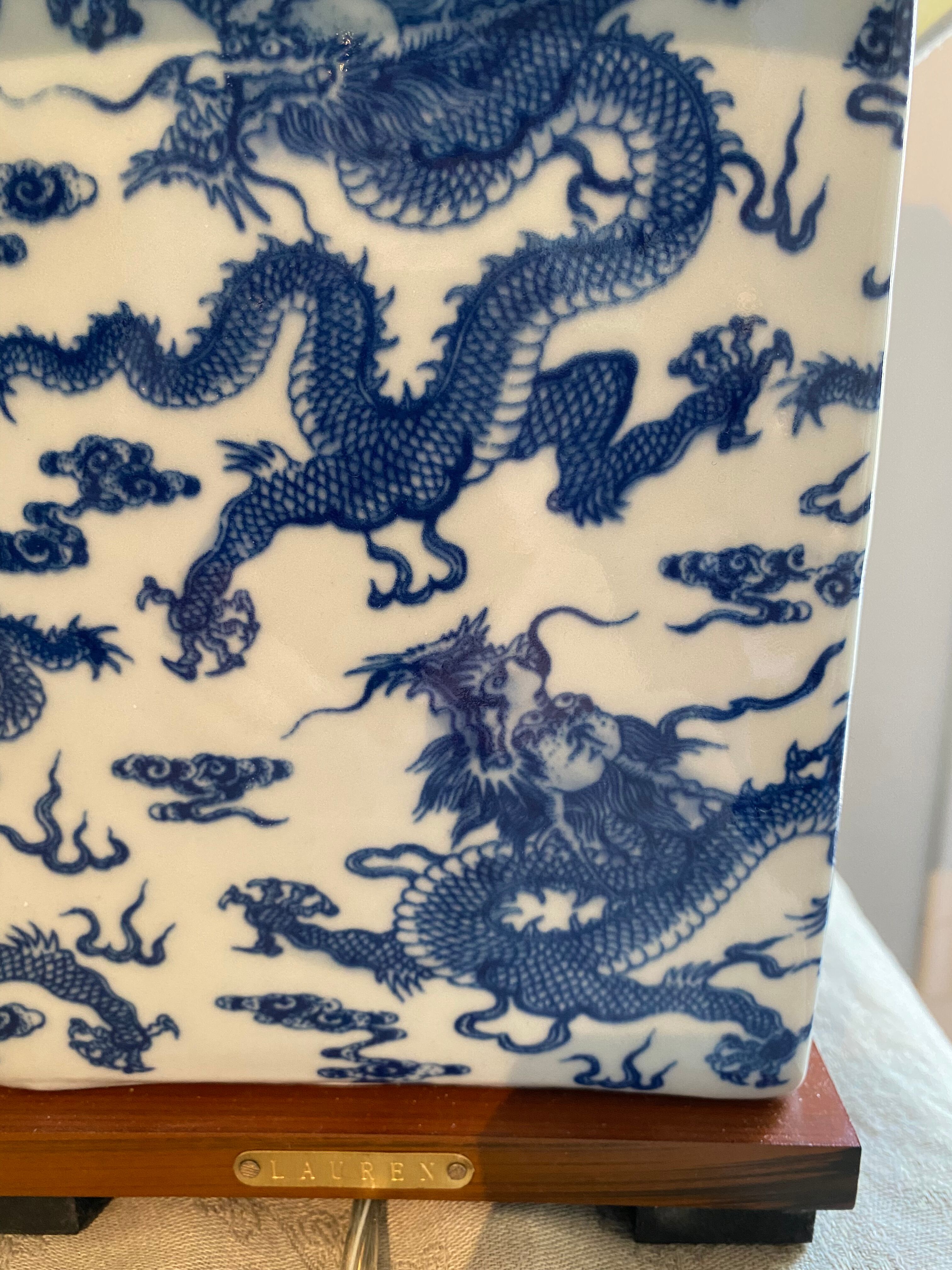 Ralf Lauren Dragon Foot Lamp