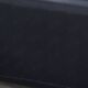High-end black leather sofa, luxury De Sede sofa