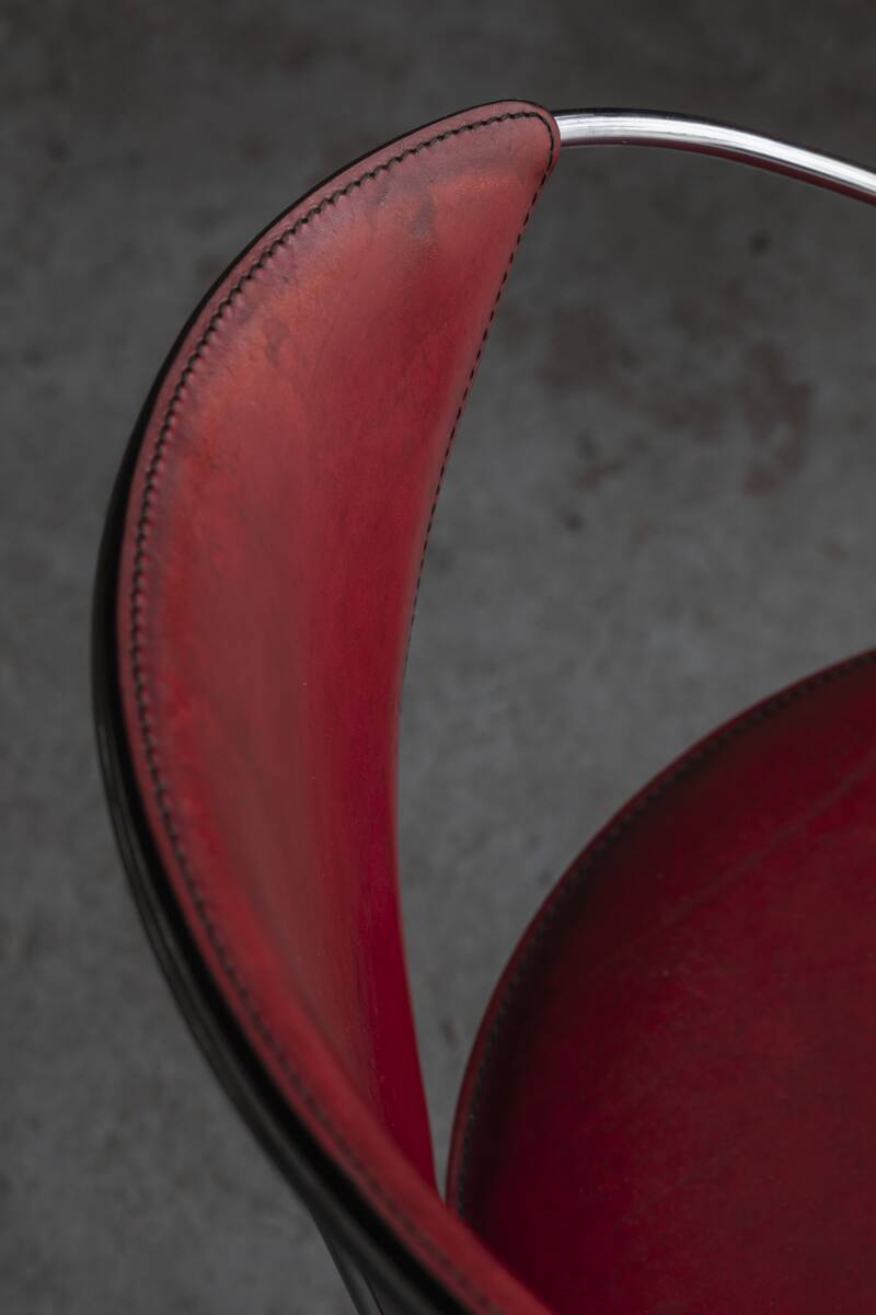 Set of 4 dining chairs 'Linda' by Arrben, Italian design, 1980s