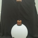 Pendant lamp ball in opaline