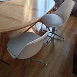 Set of 4 chairs Arkana model 116 by Maurice Burke