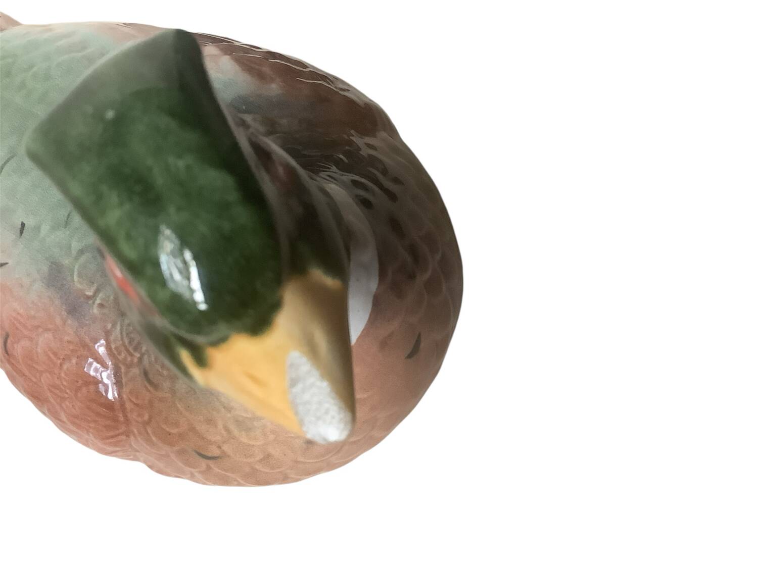 Ceramic terrine signed Michel Caugant