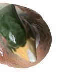 Ceramic terrine signed Michel Caugant