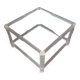 Coffee table furniture marsh plexi / glass ep 1970s