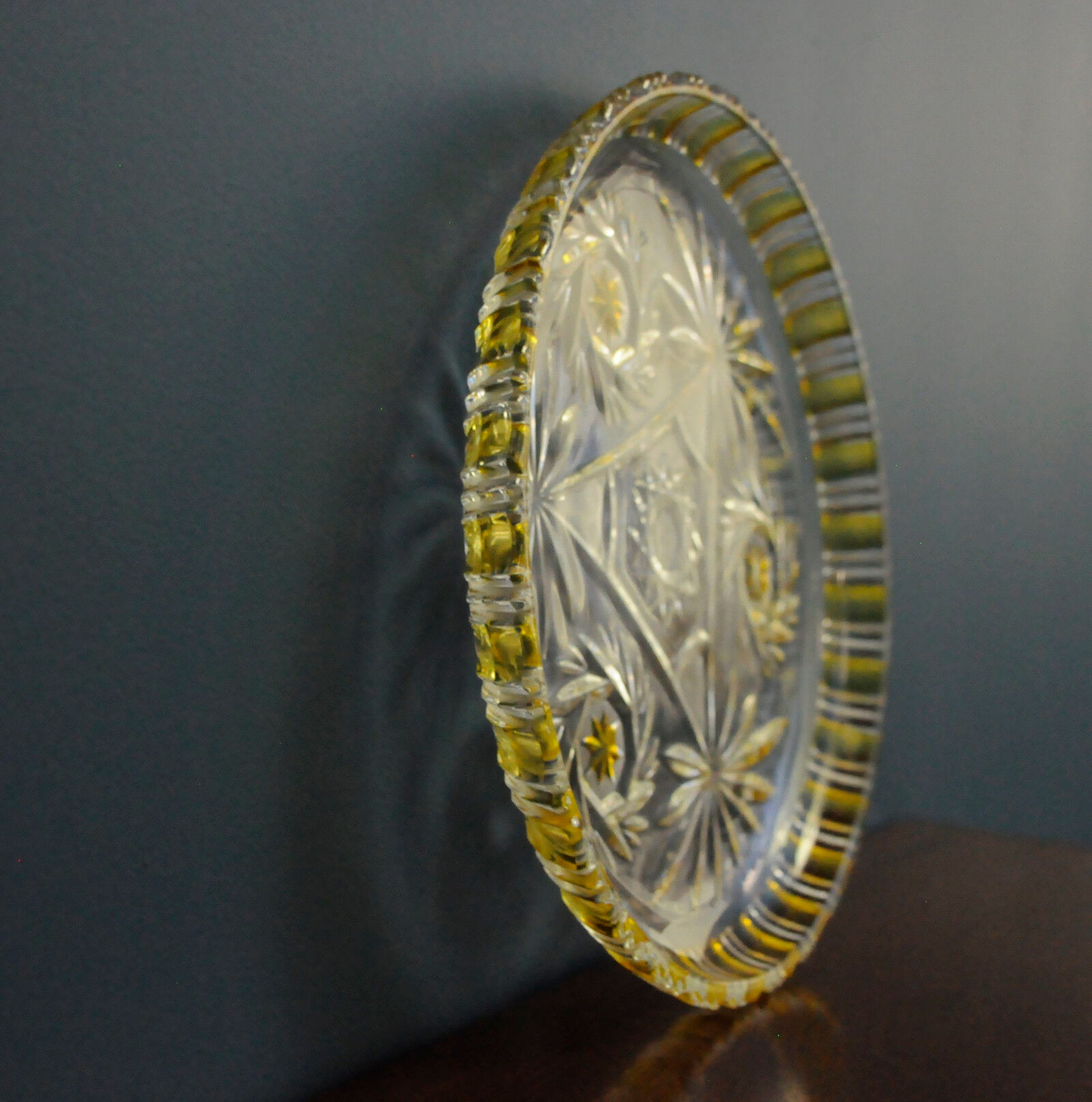 Walther Glas, le plateau de cristal