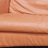 Vintage 3 seater leather sofa