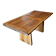 Handcrafted solid oak table