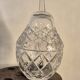 Crystal pear candy bowl