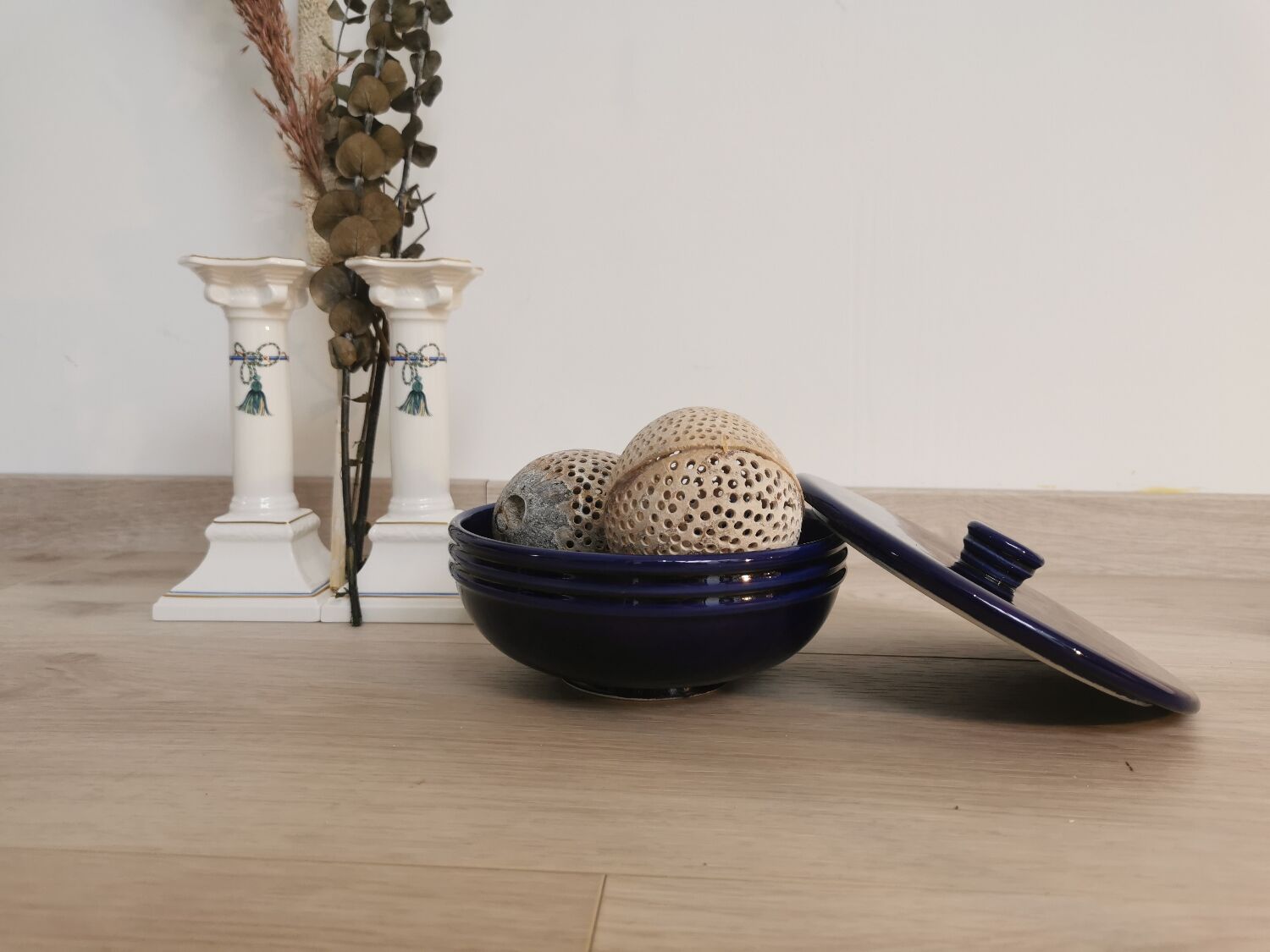 Elchinger blue ceramic box