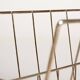 Scandinavian teak and metal magazine rack, 1960s