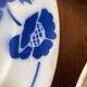 Set of 4 flat plates mismatched
