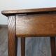 Tabouret coffre en bois