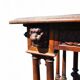 Bureau style Renaissance en bois sculpté