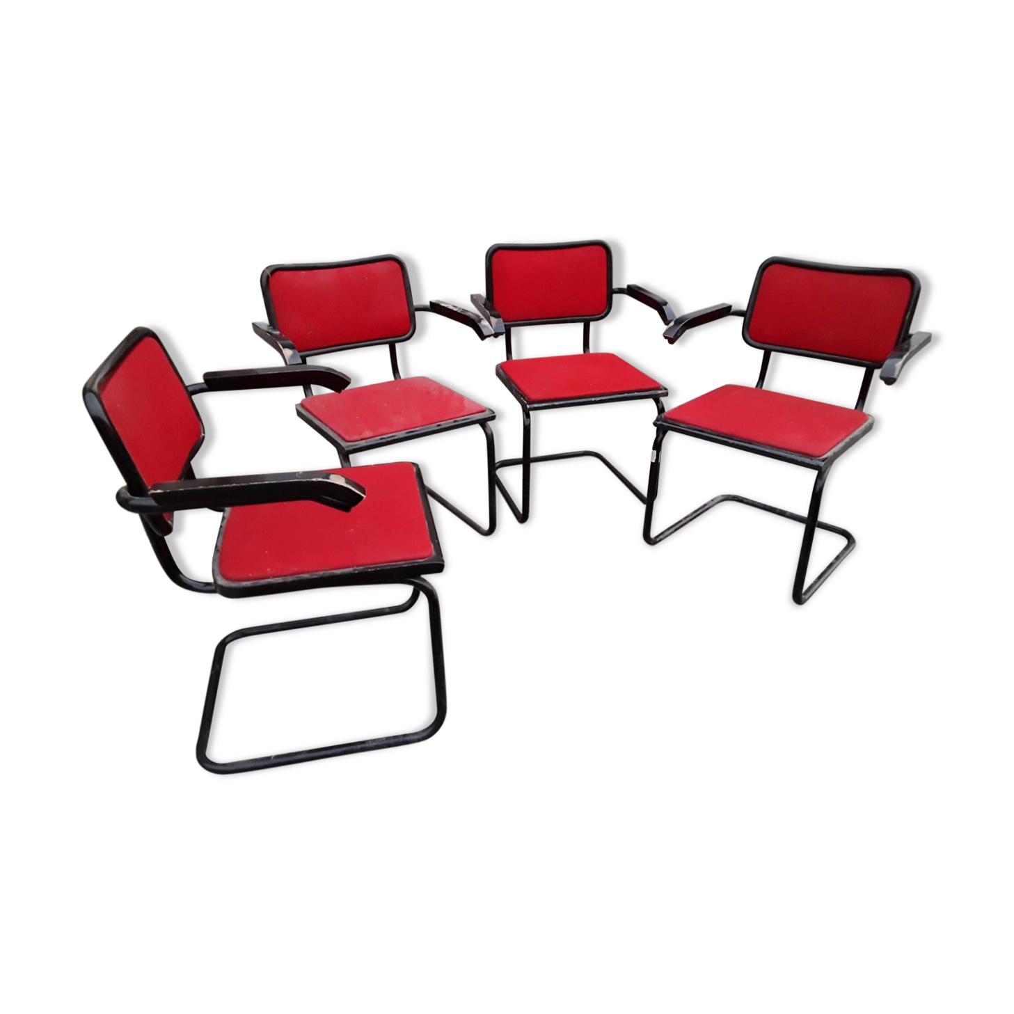 Chaises b64, cesca conçu par Marcel Breuer