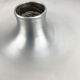 Space age wall lamp by Staff Leuchten in aluminum, Flush Light, 1960-70s