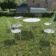 Salon de jardin vintage 6 pièces