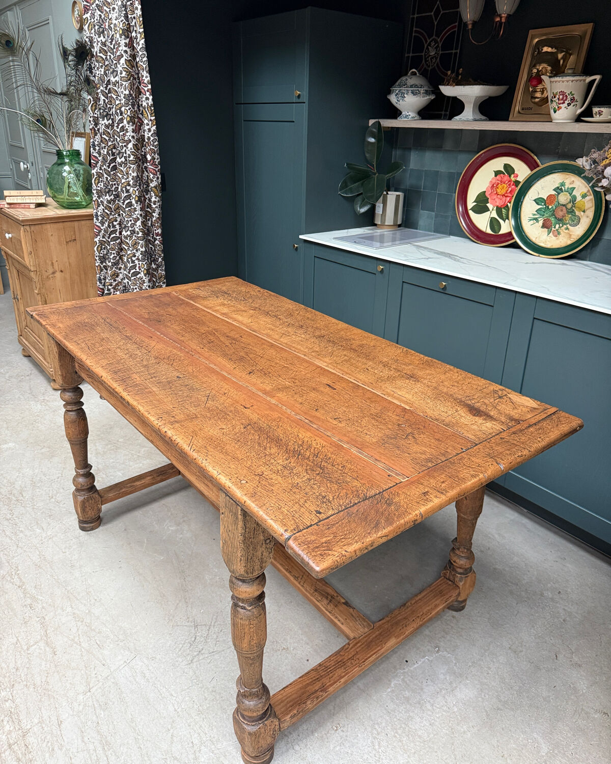 Table de ferme ancienne (rénovée)
