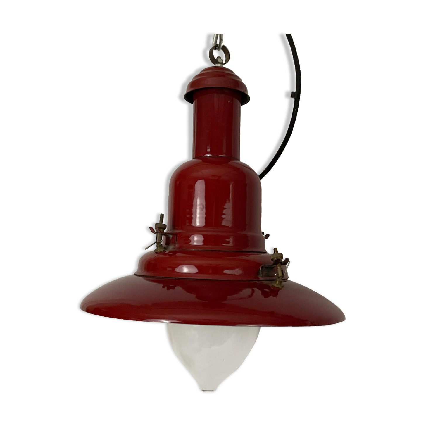 Hanging lamp uccello red style fishing lamp