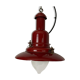 Suspension uccello rouge style lampe pecheur