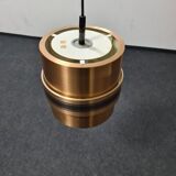 Suspension vintage Doria couleur cuivre