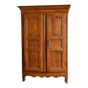 Armoire rustique française - bois massif