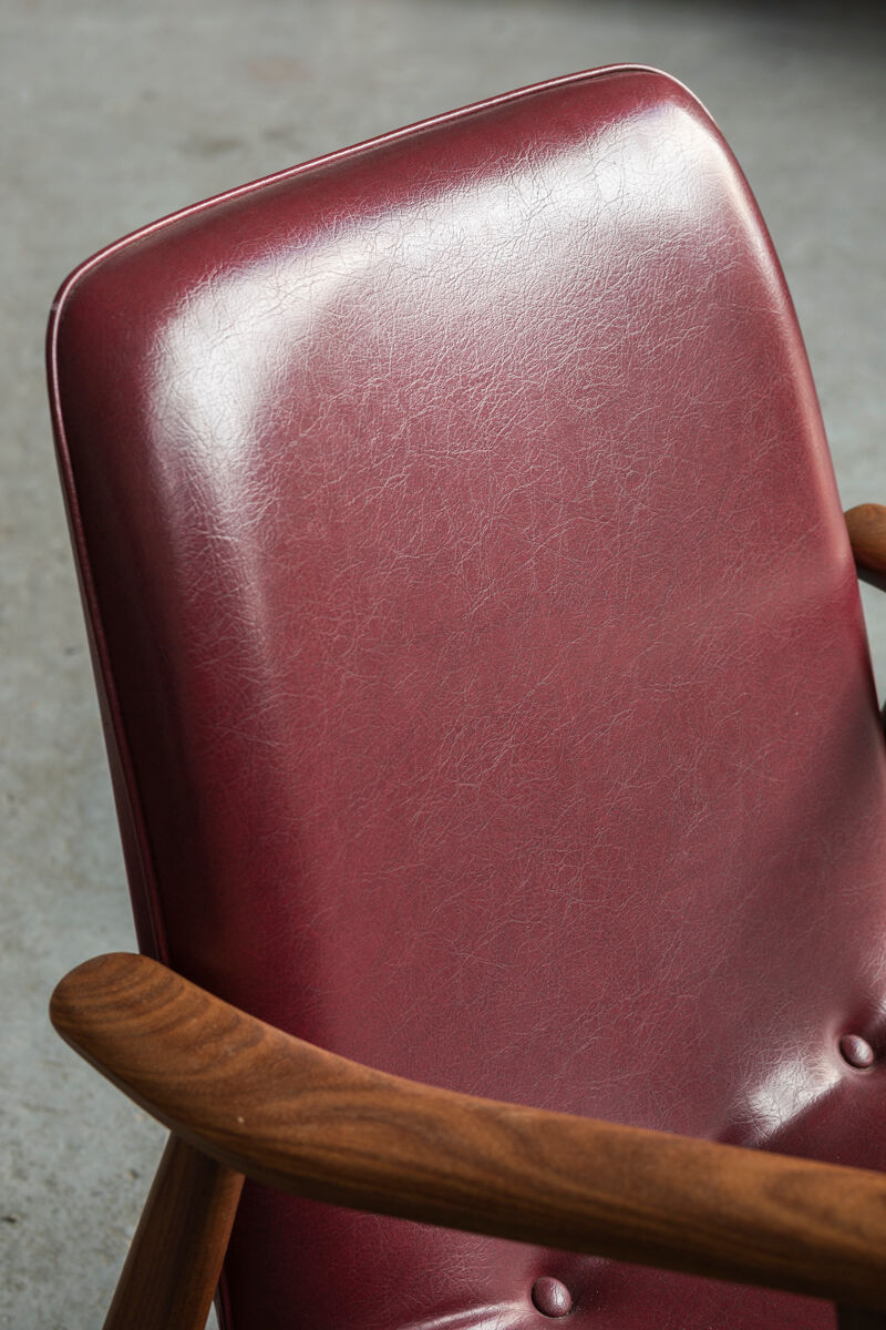 Set easy chairs by louis van teeffelen for wébé, dutch design, 1960s