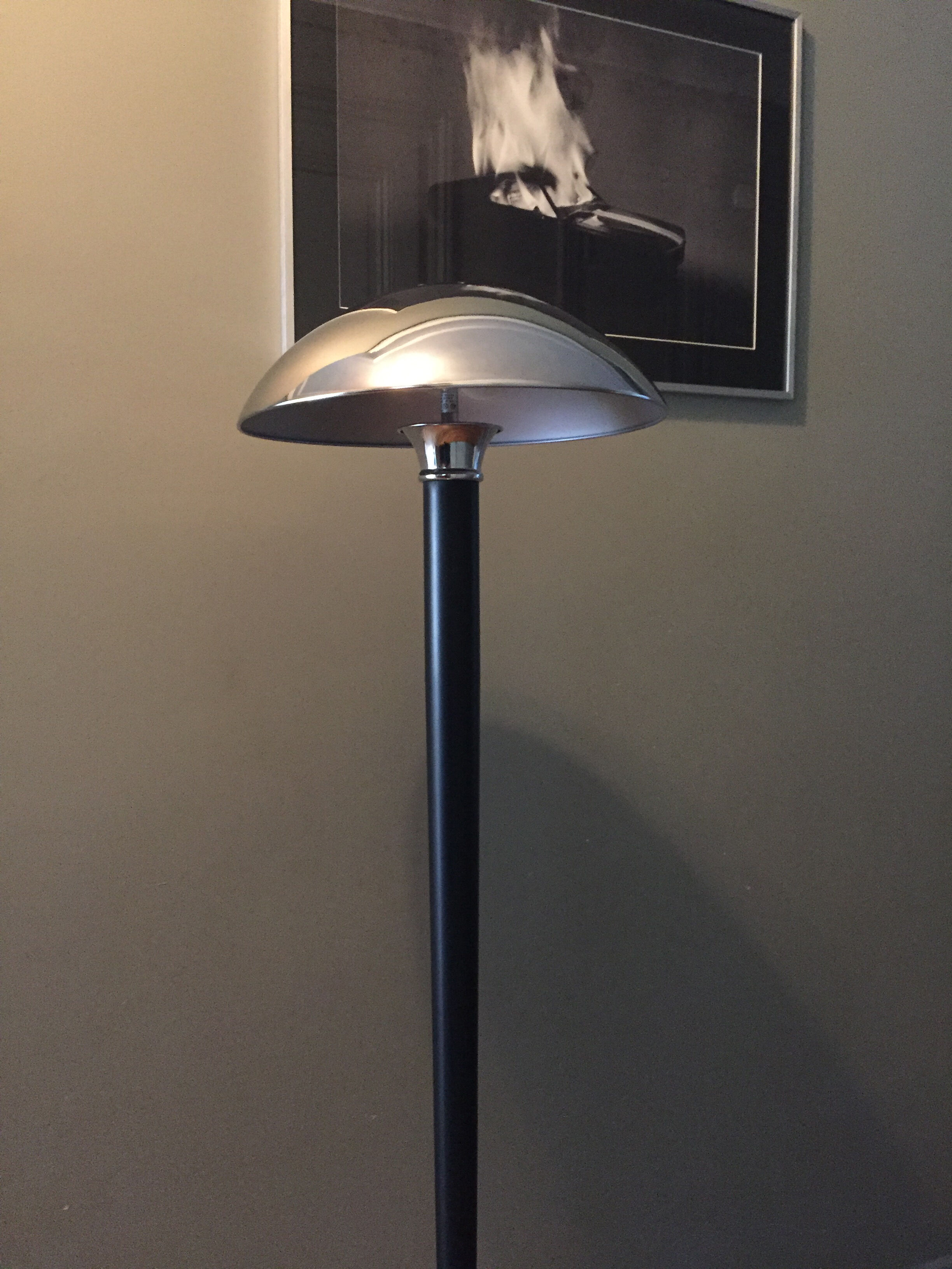 Ocean liner type floor lamp by Collins.1980