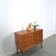 Teak Deens dressoir met lades vintage