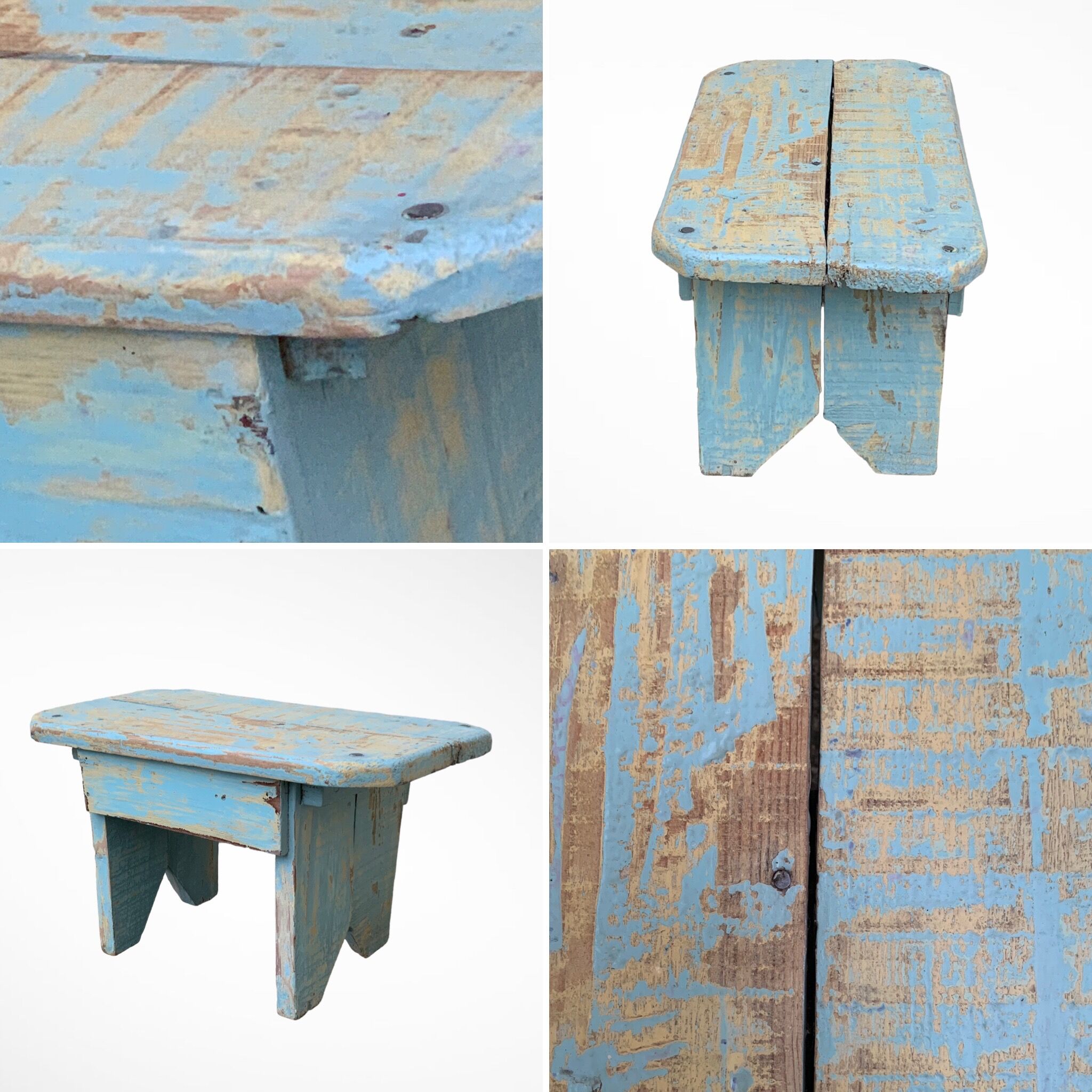 Vintage patina bench 1950