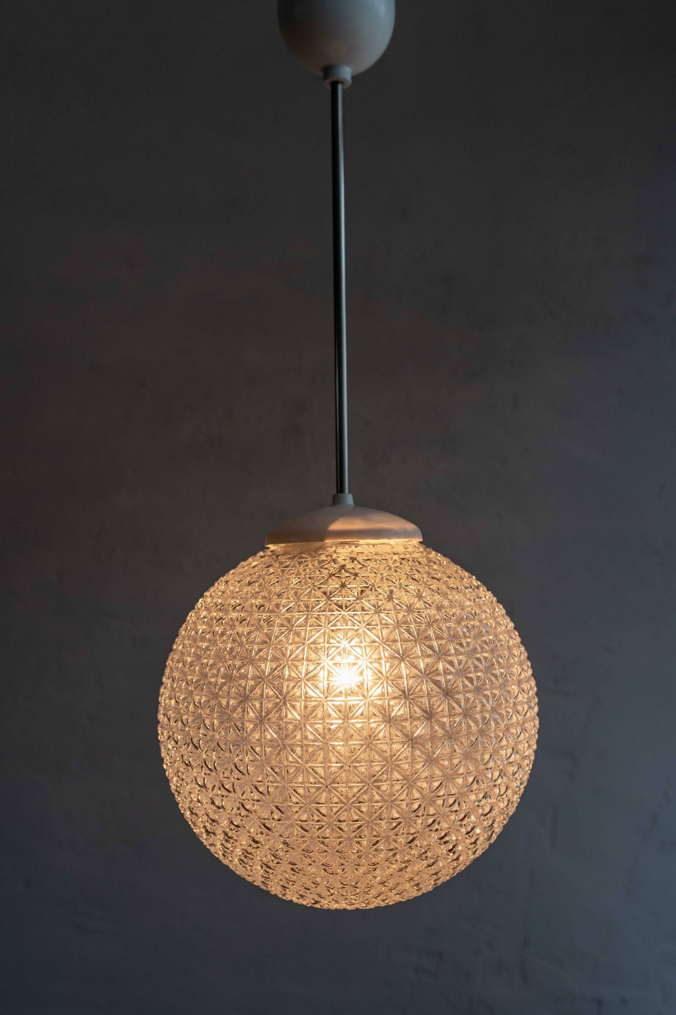 Vintage Czechoslovak Hanging Lamp, 1970s