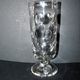 Antique thick cut glass beer mug – 50cl Bock BISTROT 1900 pint