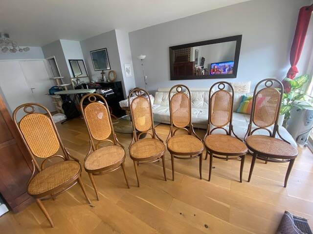 set of 6 Thonet chairs