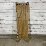 Paravent vintage en bambou