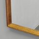 Danish Wall Mirror in Oak from the Mid-Century, 1960s