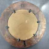 Round mirror Indian wooden massif diameter 50 cm