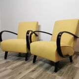Armchairs by Jindrich Halabala, 1940s, Set of 2