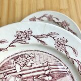 4 talking plates 70's