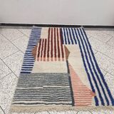 Handmade Beni Ouraine rug, size 150 x 250 cm