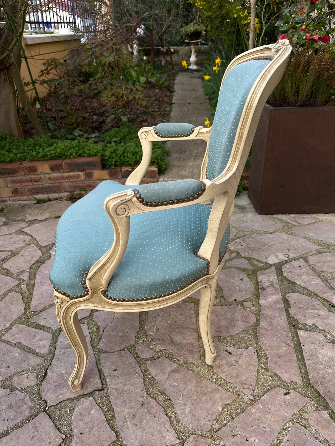 Fauteuil cabriolet Louis XV