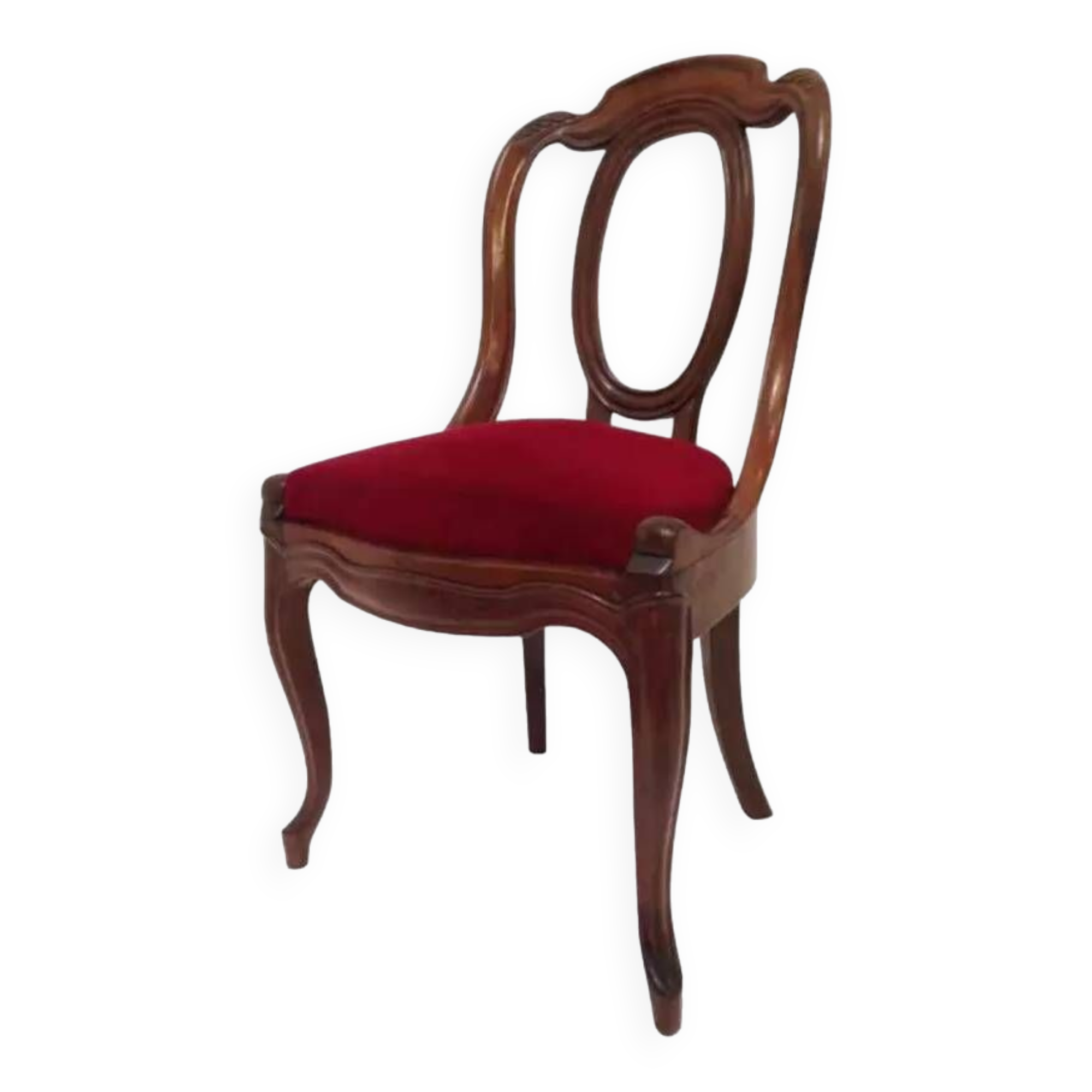 Antique empire style gondola chair