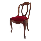 Antique empire style gondola chair