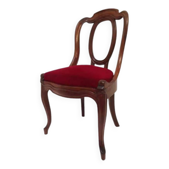 Antique empire style gondola chair