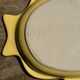 Yellow fish-shaped dish L38