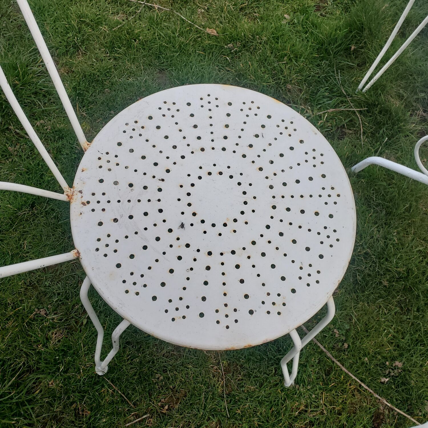 Garden furniture iron