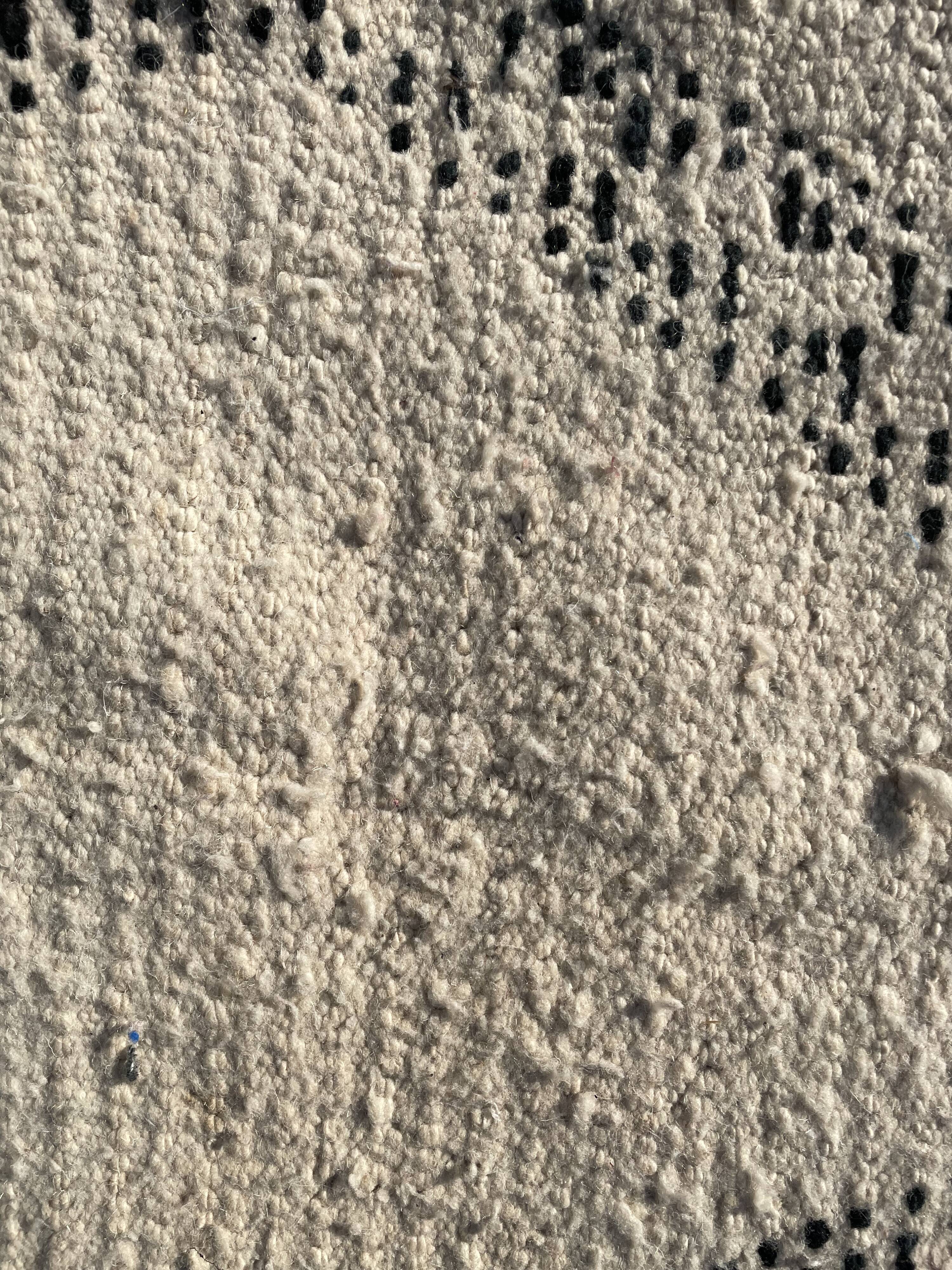 Berbere carpet beni ouarain old diamonds 155x300 cm