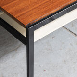 Coffee table, TU04, by Cees Braakman for Pastoe with magazine holder, Holland 1960’s