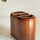 Vintage Teak Pencil Holder