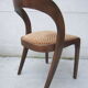 Série de 6 chaises "gondole"