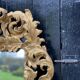 Frame In Carved Wood And Golden Early 18th Century On A Mirror Circa 1900 92x137cm